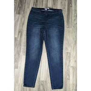 Jennifer Lopez Womens Size 12 Pull On Elastic Waist Denim Jeans Jeggings